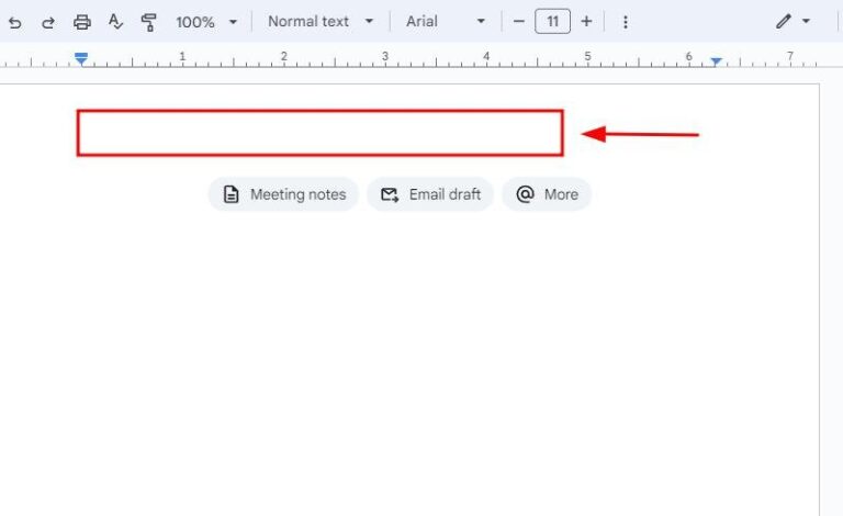 how do i add a header to my google doc