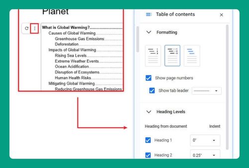 How to Edit Table of Contents in Google Docs (2025 Update)