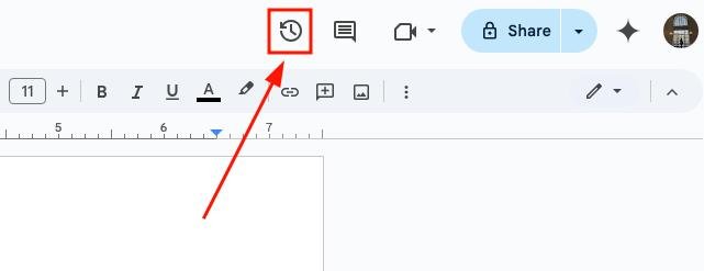 google docs see deleted comments